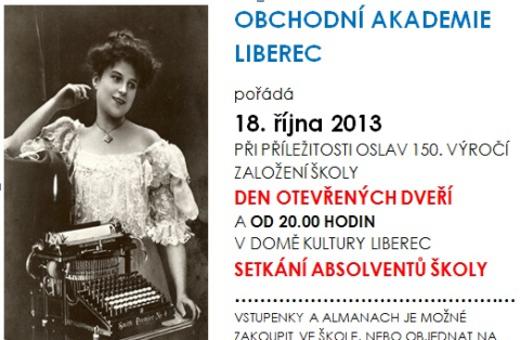 Obchodní akademie - pozvánka